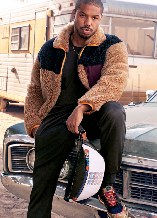 stephen-amell:Michael B. Jordan photographed by Craig McDean for Coach (2019)