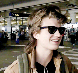 Joe Keery At LAX.