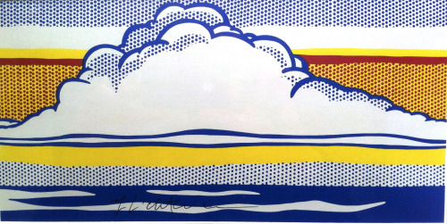 loverofbeauty: Roy Lichtenstein: Sunshine  (original size)