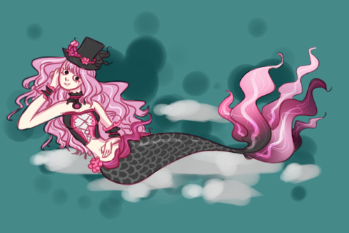 hopingforninjas:I basically missed out 99% of Mermay but wanted to draw a Perona really badly annywa