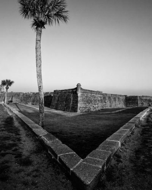 Castillo de San Marcos built 1670s in St Augustine Florida #spanishfort #staugustine #staug #castill