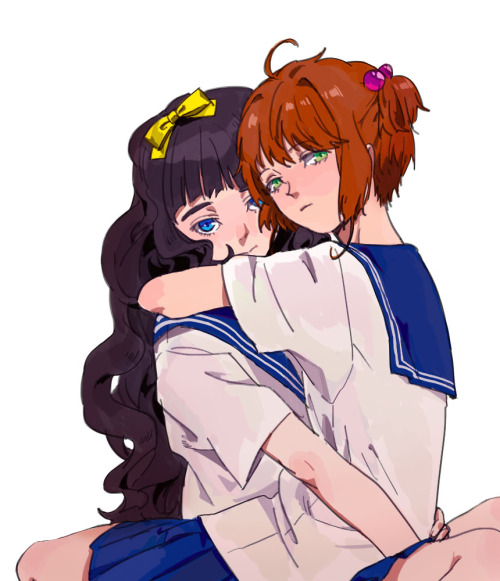 fuckyeahfemslash: Tomoyo and Sakura from CCS. By 4601865