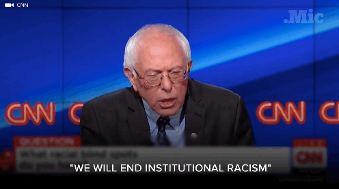 micdotcom:  When asked about racism and the criminal justice system at the Democratic debate Sunday night, Bernie Sanders gave the above answer. But not everyone was on board with his “ghetto” comment.