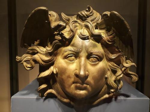 historyarchaeologyartefacts: Head of Medusa, from one of the Nemi ships built by Caligula [4128x3096