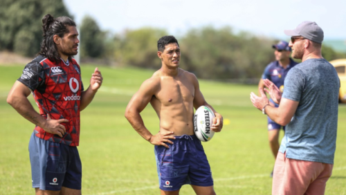 roscoe66:  Roger Tuivasa-Sheck of the New Zealand Warriors   
