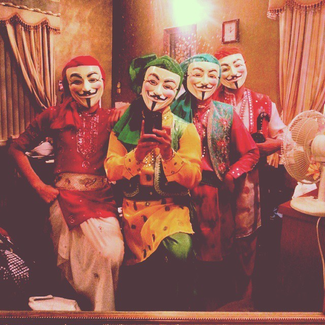 Creeeppyyyyy #guesswhoiam #yearlydiwaliperformance