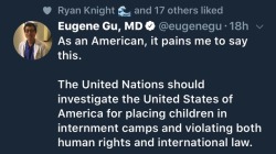 lynati: brainflossandmindfrills:  just-a-fancy-biscuit:  lovelikesummer:  I mean, it doesn’t pain me at all. They need to do it.  Do it, we need to see reality   The US should not be immune to the international laws it helped to implement and enforce