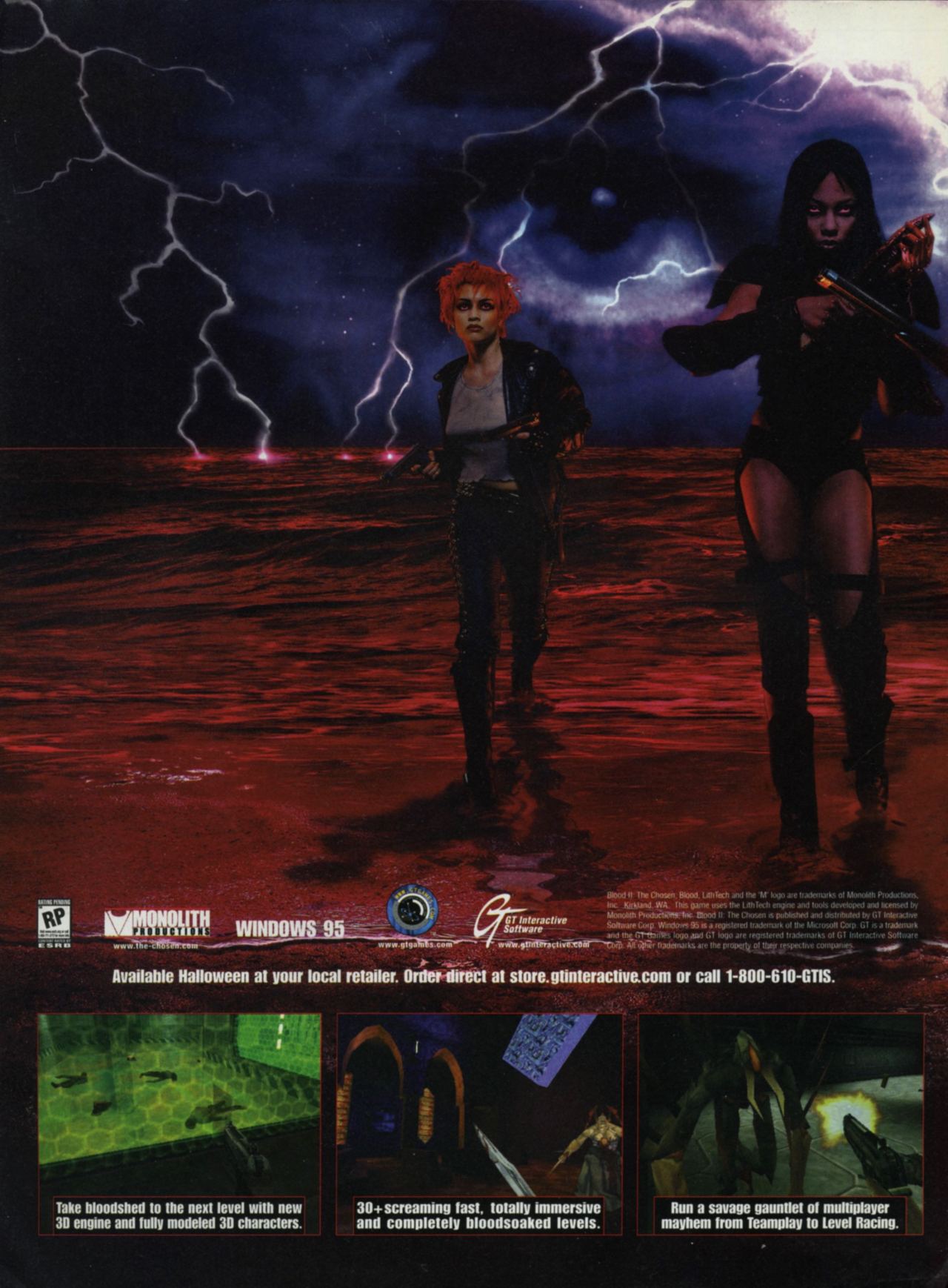 oldpcgads:  Blood II: The Chosen   You have no idea how disappointed I was when I