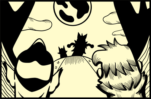 The next edited panel from my comic. 