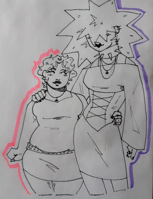 Two Of My Ocs, Brianna And Alison :)