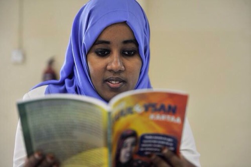 The Somali capital, Mogadishu, is hosting an international book fair, the first such event in the ci