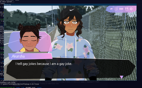 Butterfly Soup is “A visual novel about gay asian girls playing baseball and falling in love.”The su