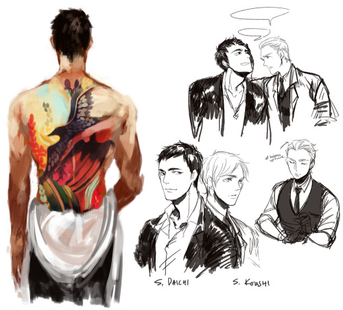 carolinahearts:Yakuza DaiSuga 