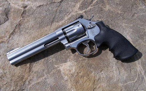 gunsknivesgear:  Smith &amp; Wesson .357 Magnum. “A Smith and Wesson always