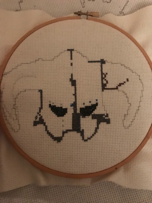 Progress on my Skyrim piece!