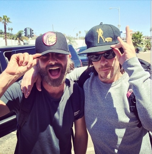 emberholly: angelakkang Boys in hats. @bigbaldhead #thewalkingdead #sdcc