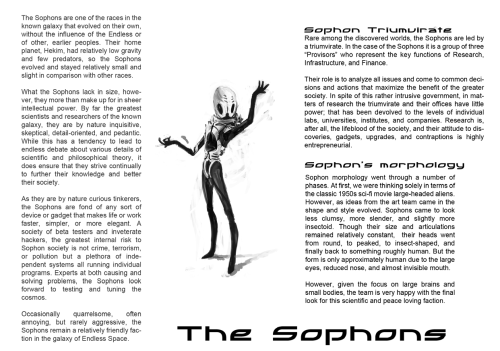 Sophon concepts from The Art of Endless Space and sophon evolution from Endless Space 2′s early acce