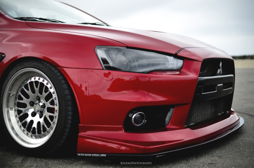 ispycleanimports:  Mark’s Evo X Set by Me (Kevin Saengsourinho)Flickr / Facebook 