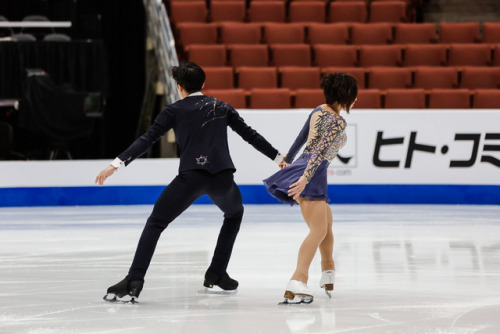 fivecentimeterspersecond: sui wenjing/han cong - pairs SP practice four continents championship