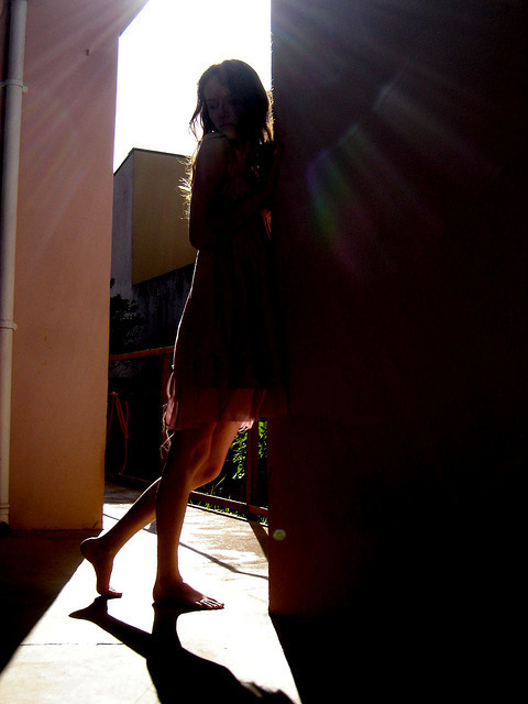 girls-snap:  shyness by pathings on Flickr.