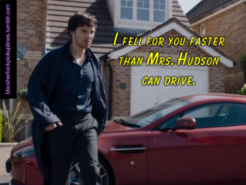 Porn photo “I fell for you faster than Mrs. Hudson