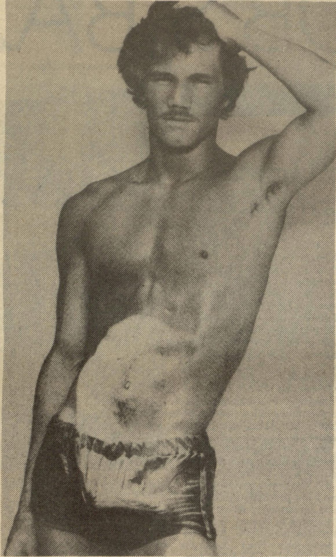 profoundgaiety:  Kirby Scott. From Bay Area Reporter, 1981.