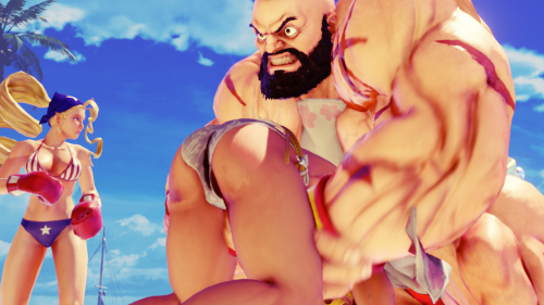 gameswithgreatbutts:  Character: Karin Kanzuki (Swimsuit) Game: Street Fighter V Click here for more butts 