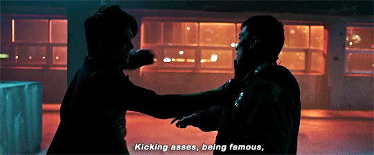 captainpoe:Dick Grayson meets the new Robin, Jason Todd.