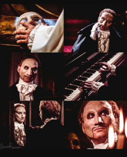 anothershotofcourage:Charles Dance as the Phantom of the Opera. 1990.