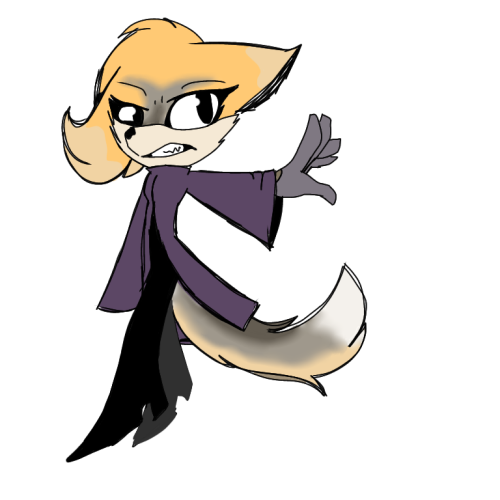Another OC That I Have No Use For. She's Tibetan Fox.