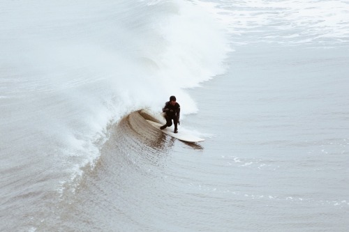 samjmatthews - Catching rare swell in Folly Beach, SC@...