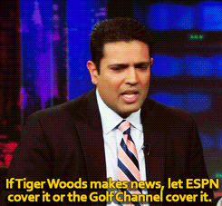 sandandglass:Hari Sreenivasan from PBS on The Daily Show.