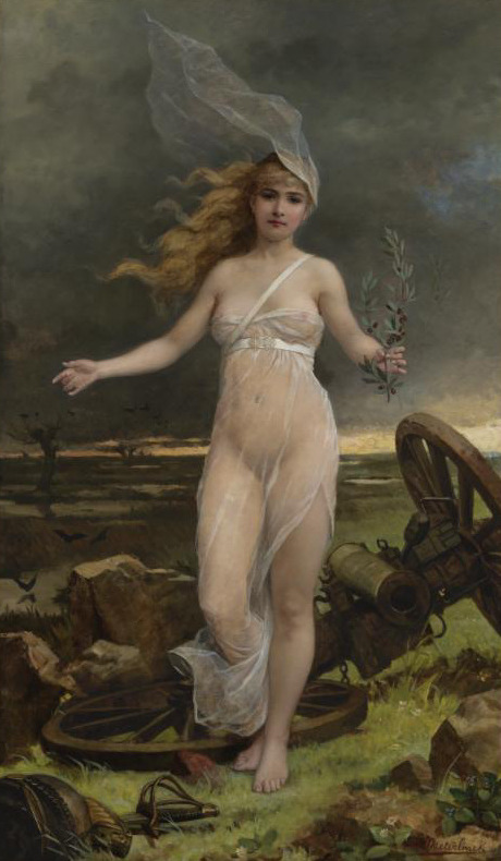 Louis Maeterlinck (1846 - 1926) - Allegory of peace