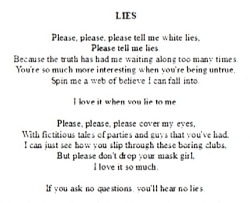 White lies