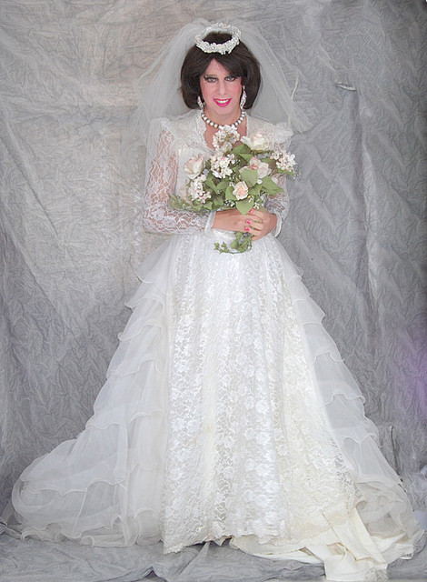 Crossdressing Bridal Dress