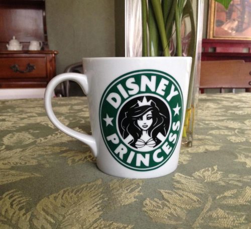 Disney Princess Mug Drink your favorite cup of coffee from this disney princess mug and next thing y