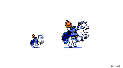 Headless Horseman Logo/Sticker commissioned by and for Chris Cacciatore!Nes Palette / 64x64&nbs