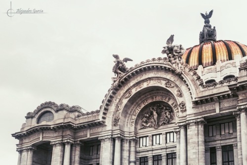 El imponente Palacio de Bellas Artes