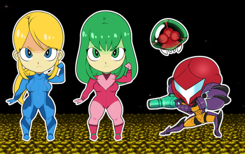 dwps:  Sammy’s Back! Some Samus chibi! a birthday thing for @spazerbeam and a celebration of the return of everyone’s favorite intergalactic bounty hunter!  @slbtumblng chibi sammy <3 <3 <3