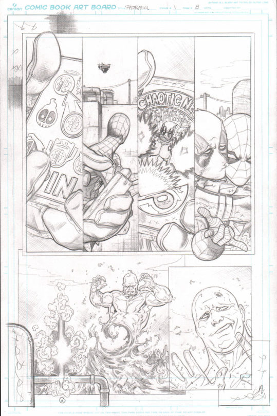 Spideypool comic