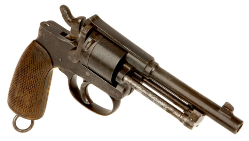 The Austrian Rast Gasser Model 1898Introduced in 1898, the Rast Gasser was a double action revolver 