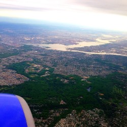 During my flight to NYC 2012