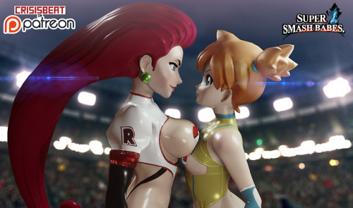 crisisbeat: It’s time for trouble! More of Jesse ,Misty and some NSFW content from Super Smash Babes >>>HERE<<< 