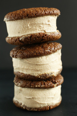 confectionerybliss:  Chai Ginger Ice Cream Sandwiches | Minimalist Baker 