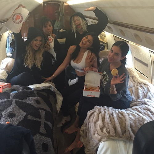 XXX jenner-news:  Khloé: “Popeyes and PJs!!!!!!” photo