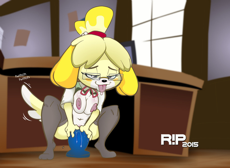 furryporncorner:porncomixgifs2015:  [R!P] Isabelle After Hours  her body is readyMmnf