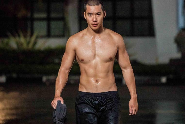 Joshua Tan in Ah Boys to Men 3Honestly, watch the show for all the hunky bodz and