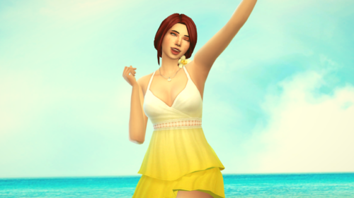 alarelsims: Robin Rowe enjoying her summer / cc creds below the cut. my entry for @ugubugus4cc&rsquo