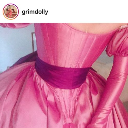 Fit for a princess! @grimdolly made her #princessbubblegum cosplay using our custom corset as a base