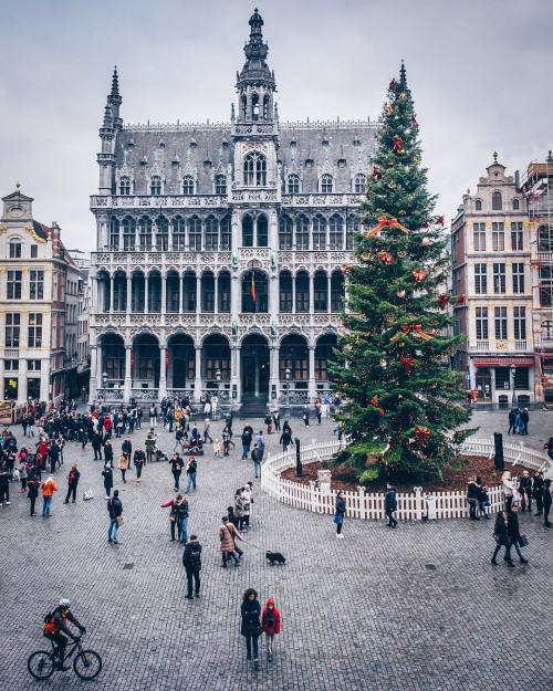 everything-thing:   Brussels Grand Place by Alan Brutenic  